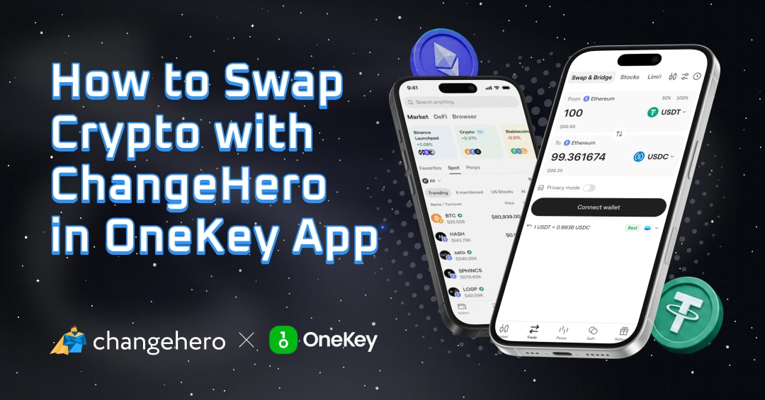 OneKey Hardware Wallet & ChangeHero Integration Review