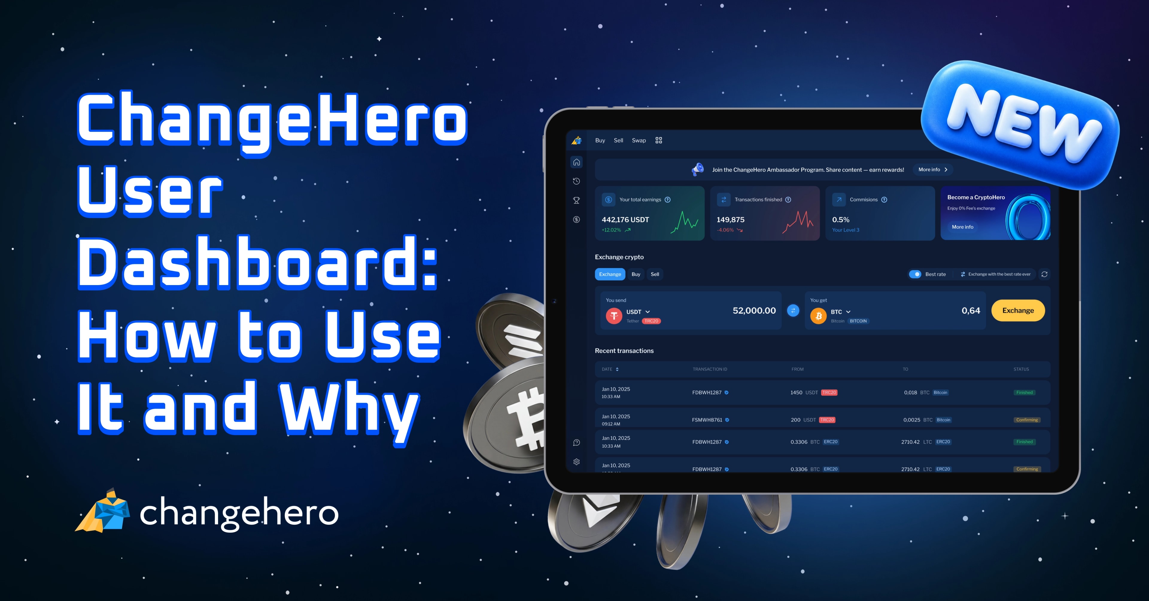 ChangeHero User Dashboard: How to Use It and Why