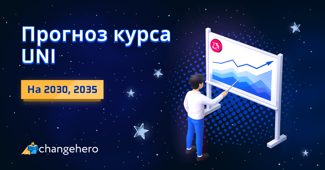 Прогноз курса UNI на 2021–2025 и 2030 годы: скоро ли 100 $?