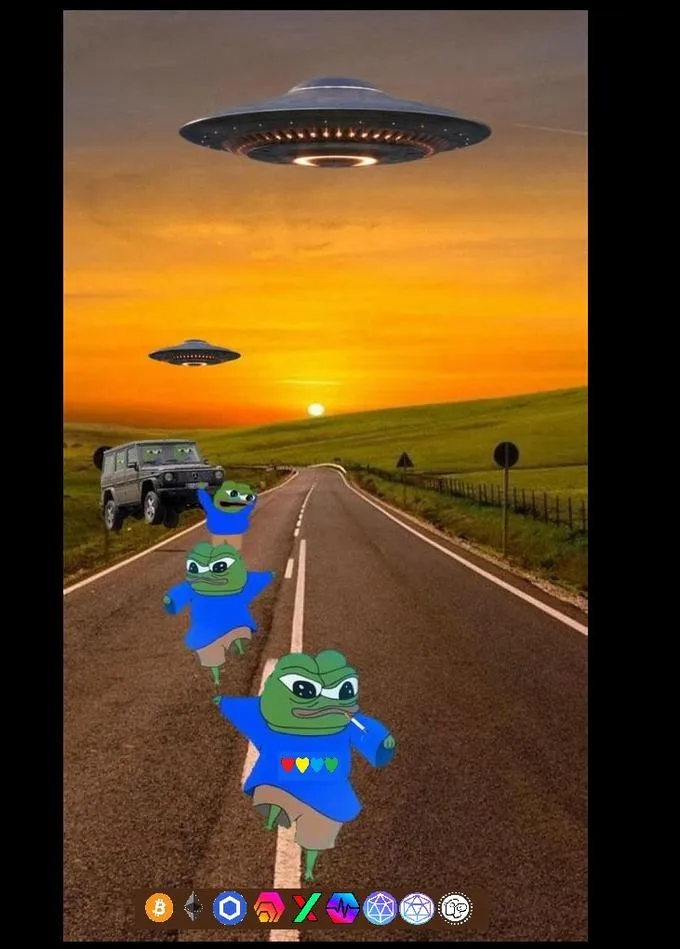 ufo pepes meme