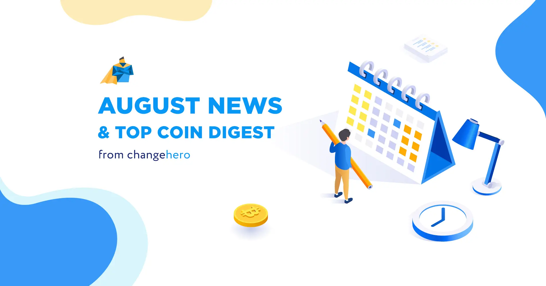 August News and Top Coin Digest from ChangeHero