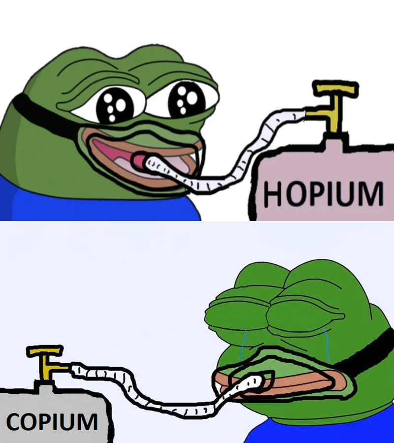 hopium vs copium