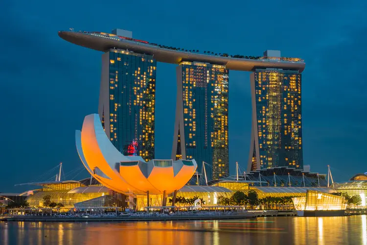 tall building in Singapore