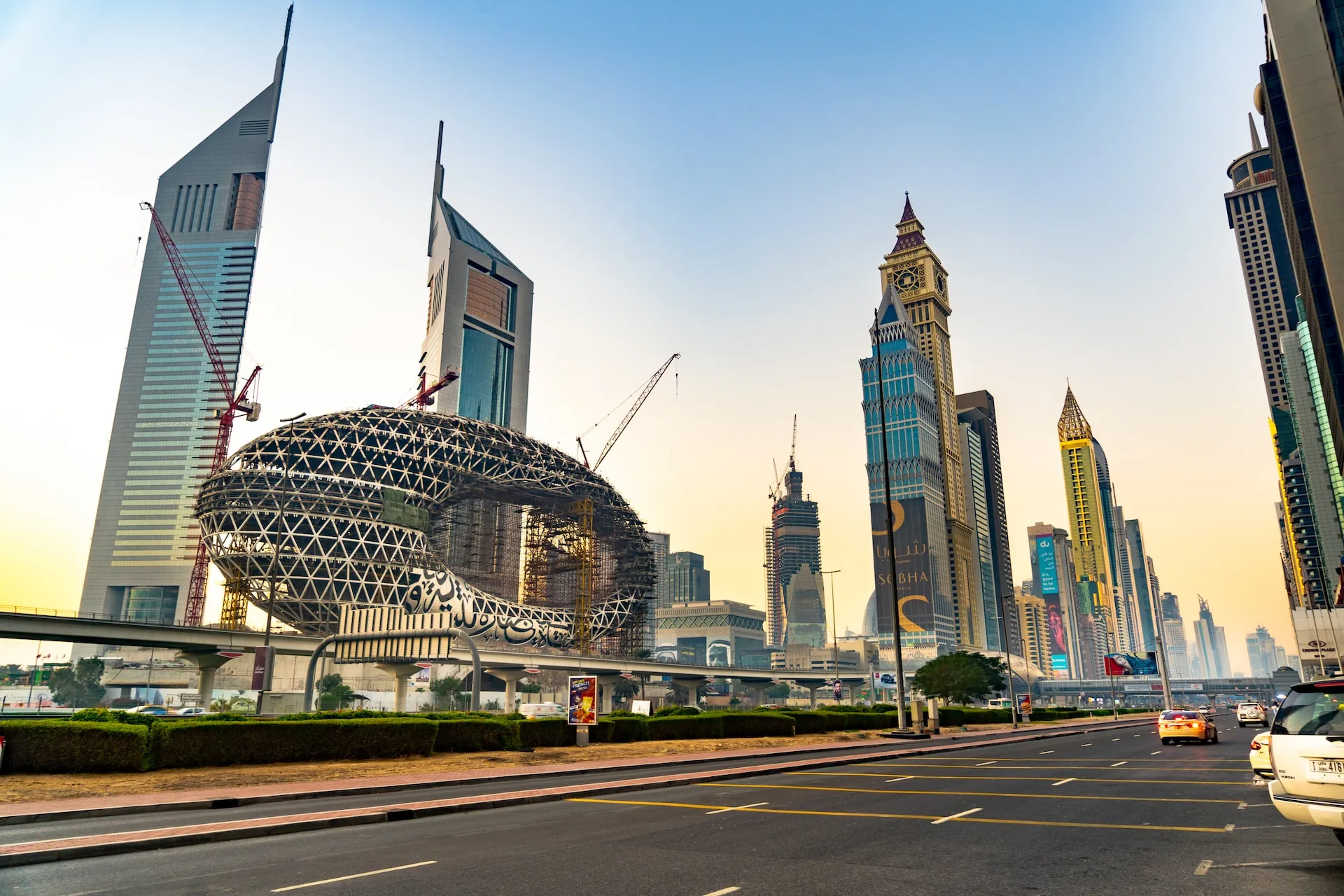 landscape view of dubai