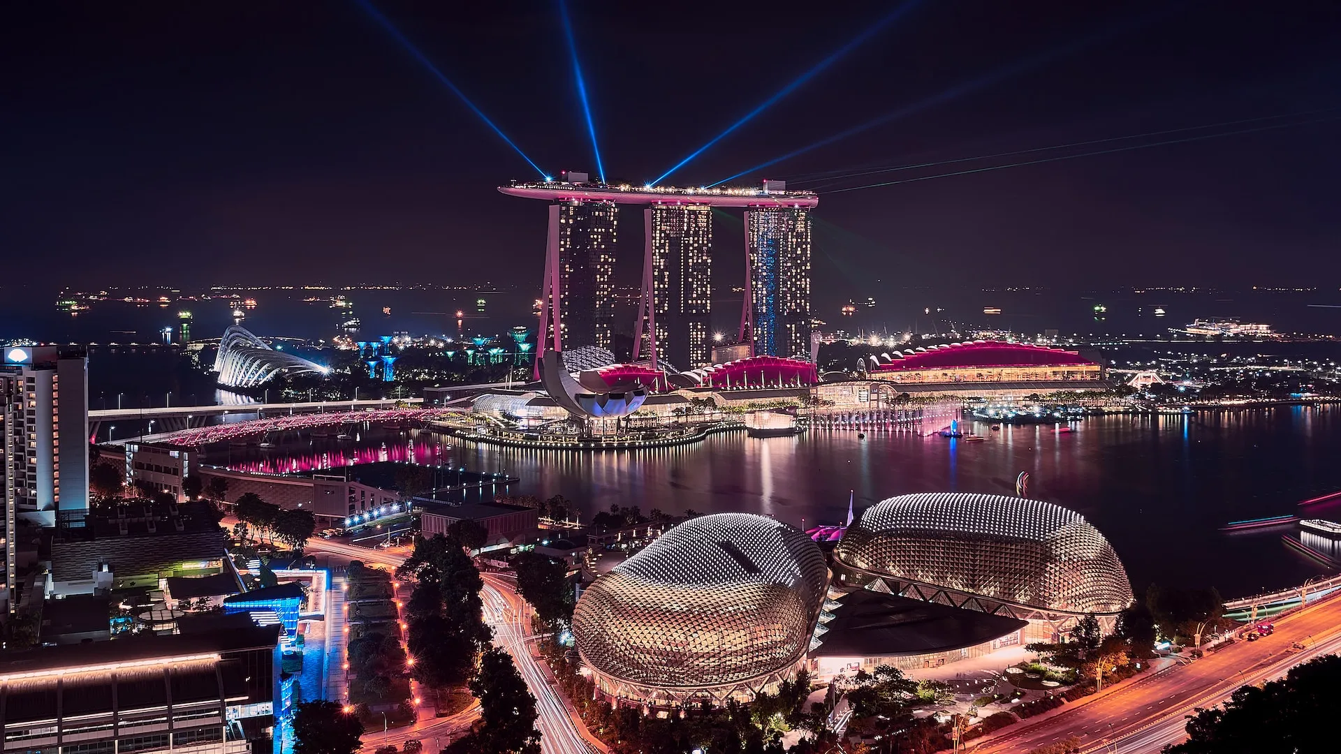 landscape view of singapore