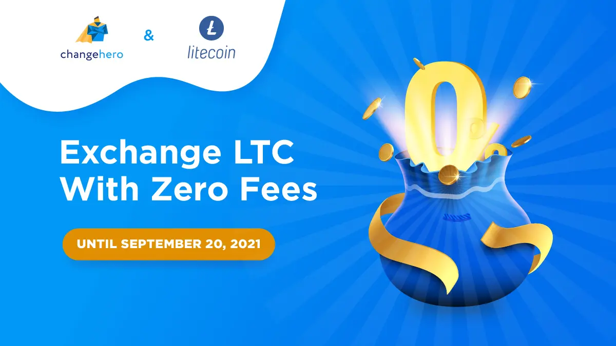 Exchange Litecoin with Zero Fees