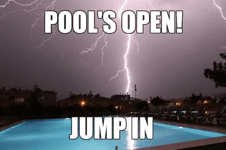 Lightning network pools meme