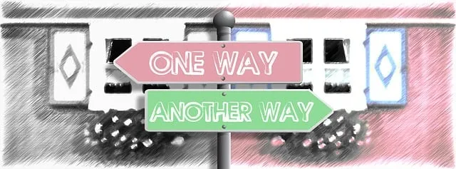 one way street, decisions, opportunity