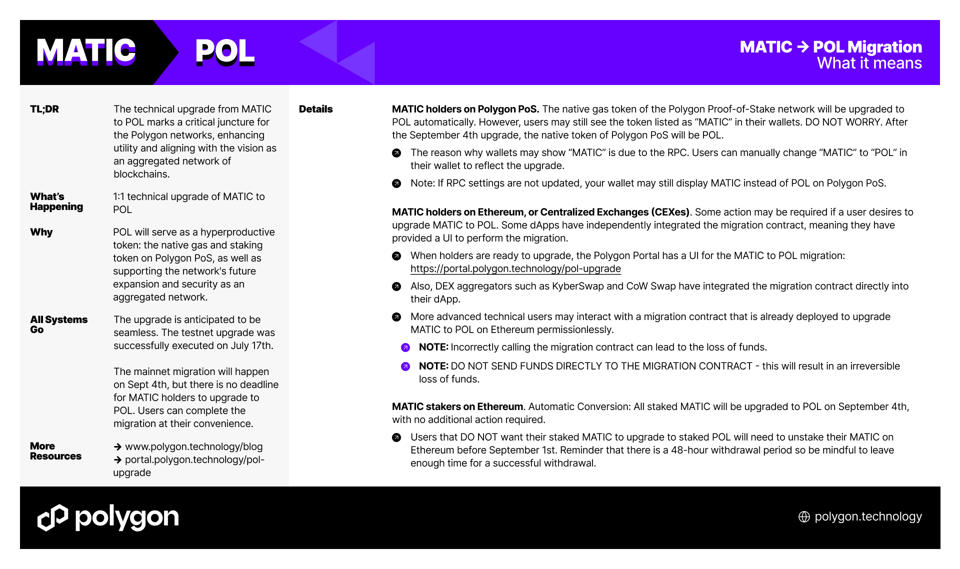 pol migration guide