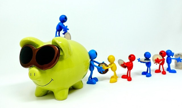 economical, piggy bank, money transfer