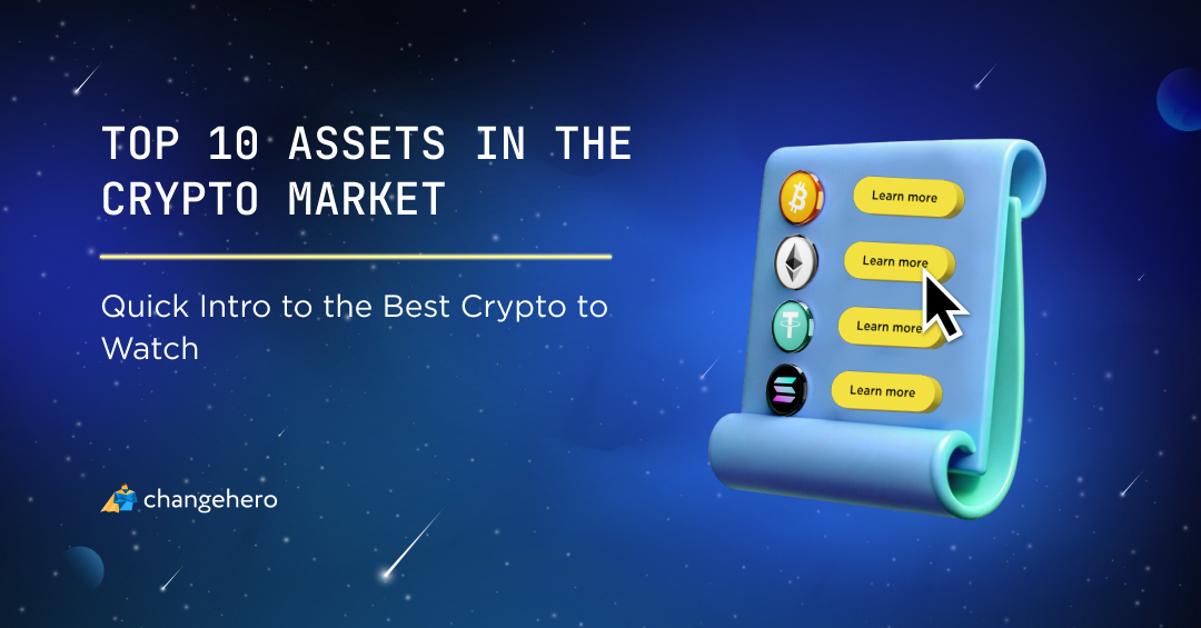 Top 10 Assets in the Crypto Market — Quick Intro to the Best Crypto to Watch