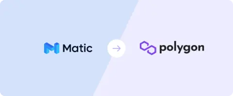 Polygon and MATIC logo