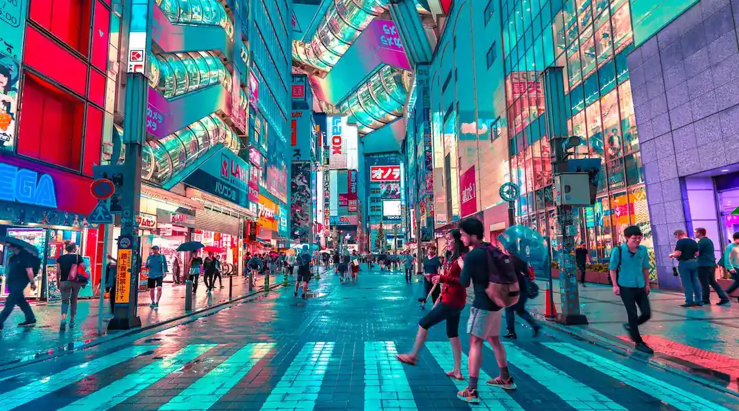 A street in Japan