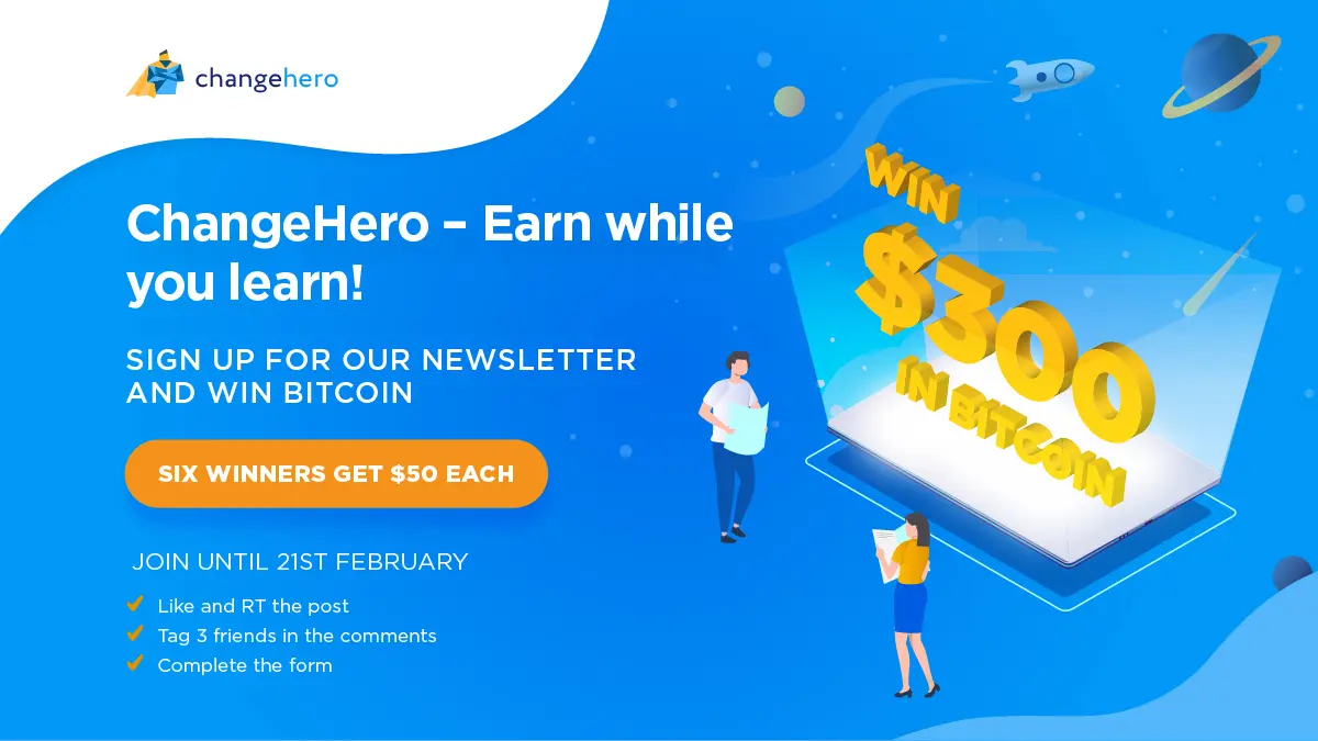 ChangeHero Newsletter launch and giveaway
