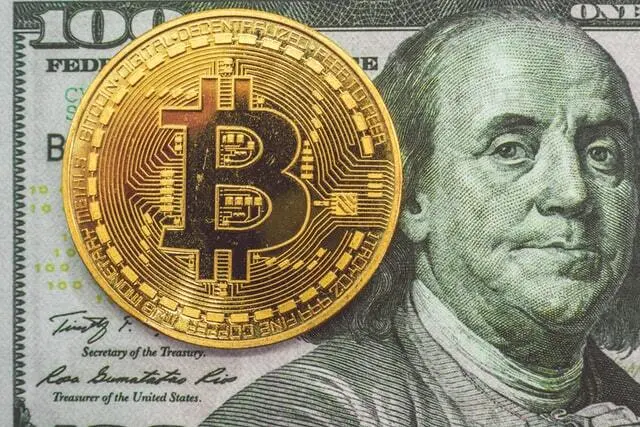A comparison between Bitcoin and fiat currencies.