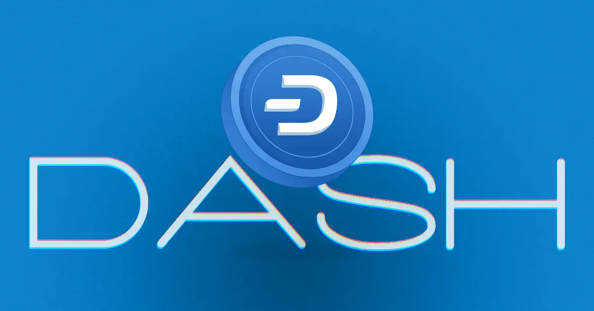 Dash coin logo